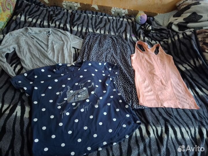 Огромный пакет женской одежды