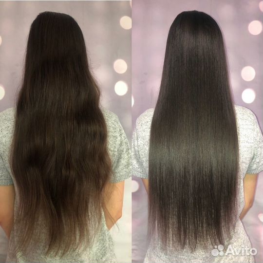 Кератиновое выпрямление/ботокс для волос