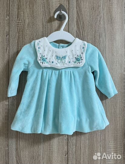 Платье для девочки 6-9 месяцев