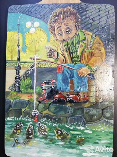 Картина (дерево, масло)