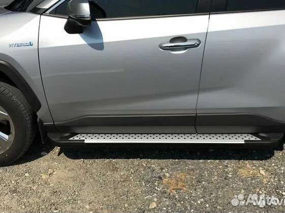 Подножки пороги Audi Q5 2018- н.в