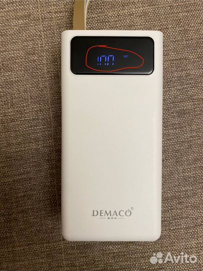 Повербанк 50000mah, внешний аккумулятор с 2 разъём