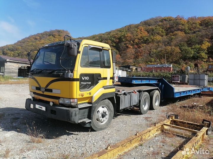 Полуприцеп трал (тяжеловоз) Tokyu TD302, 1990