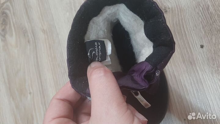 Сапоги зимние для девочки 22