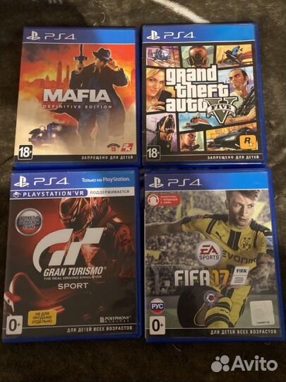 Игры для приставок ps4