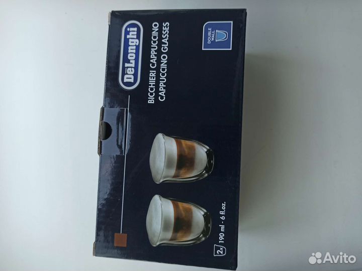 Набор DeLonghi Cappuccino, 190мл, оригинал,новые