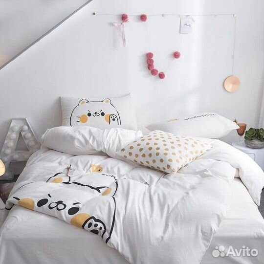 Детское постельное бельё 1,5 спальное Новое
