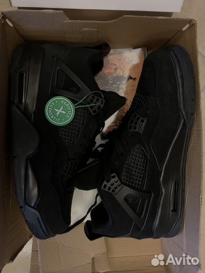 Nike air jordan 4 retro black