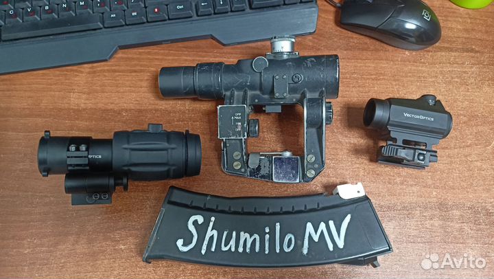 Каллиматор Пк-а, магнифаер Vector Optics