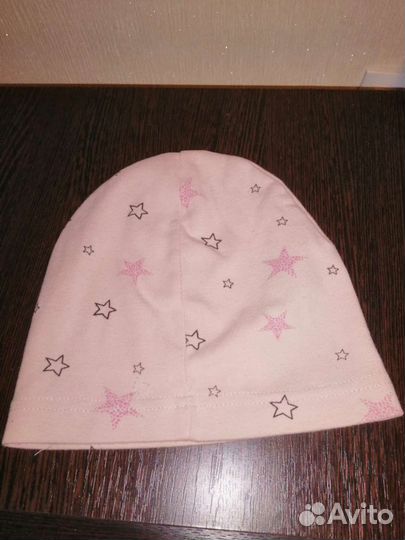 Шапочка однослойная на девочку 3-5 лет