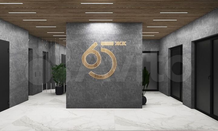 2-к. квартира, 64,3 м², 7/18 эт.