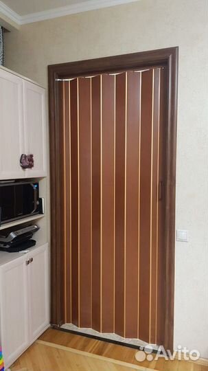 Дверь гармошка или перегородка гармошка в Уфе