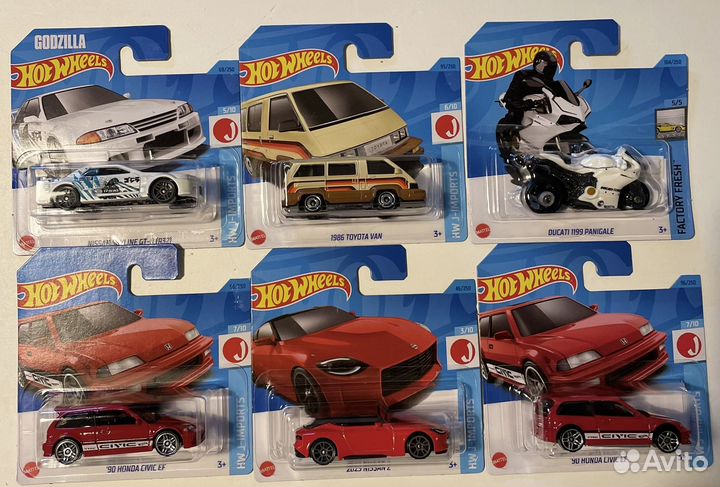 Hot wheels, matchbox, M2machines, Greenlight