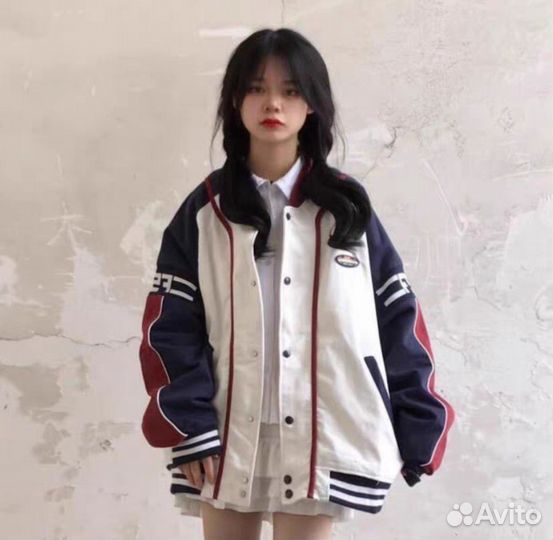 Куртка бомбер винтаж y2k