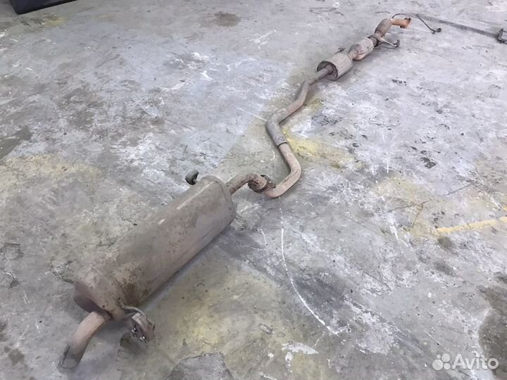 Выхлопная система Hyundai Solaris глушитель