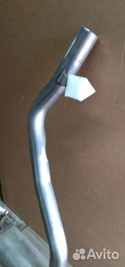 Задний дополнительный глушитель