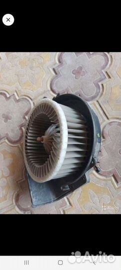 Вентилятор печки на Skoda Fabia
