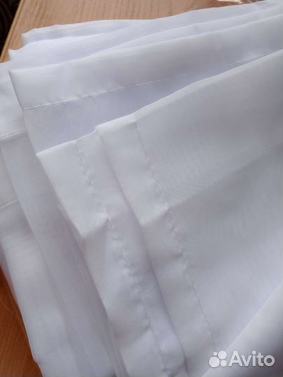 Тюль Вуаль готовая штора. Новая