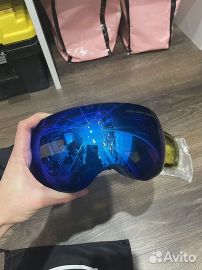 Горнолыжные очки маска горнолыжная