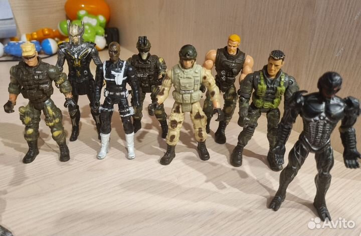 Герои из игр, солдатики