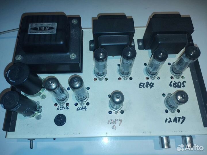 Усилитель ламповый S.E.L.& Pioneer SX-304b 1968год