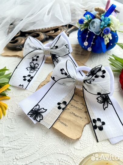 Бантик выполнены на заказ