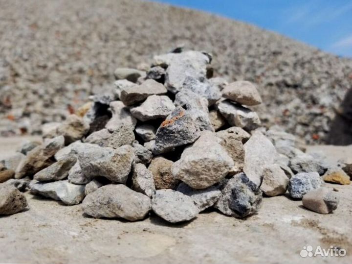 Щебень любых фракций