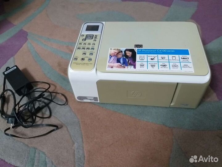 Цветной струйный принтер hp