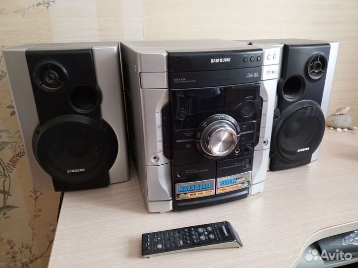 Музыкальный центр samsung max