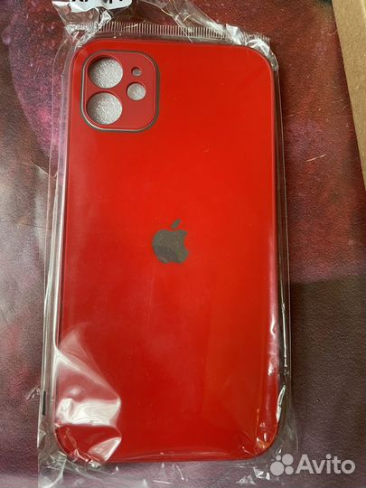 Чехол на 11 айфон стекло