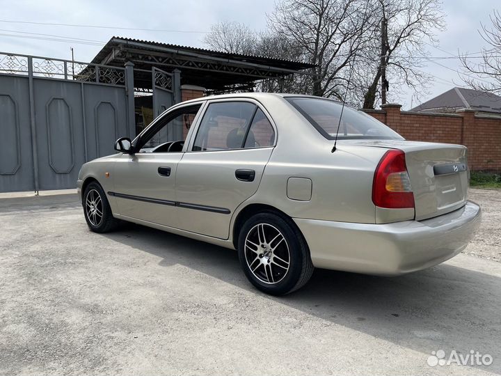 Hyundai Accent 1.5 AT, 2004, 295 000 км