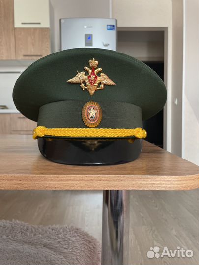 Фуражка офисная зеленая 57 размер