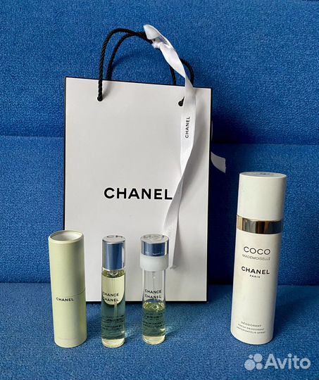 Духи Chanel, Chance, Eisenberg Le Peche, флаконы