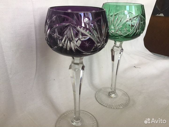 Бокал цветной