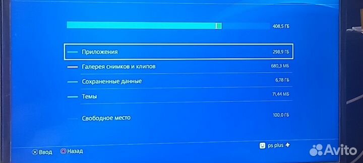 Sony PS4 slim 500gb + подписка на год