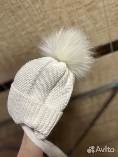 Шапка зимняя для девочки 46 48