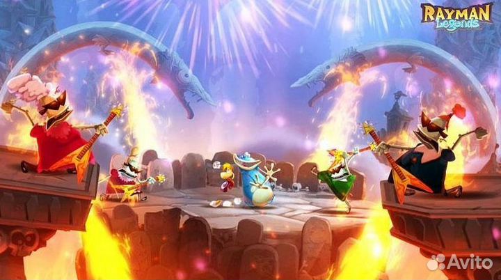 Rayman legends xbox ONE рус. б/у