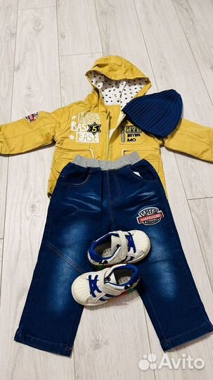 Детские вещи пакетом на мальчика 80 86