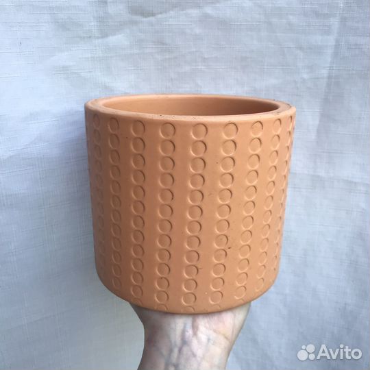 Кашпо керамическое