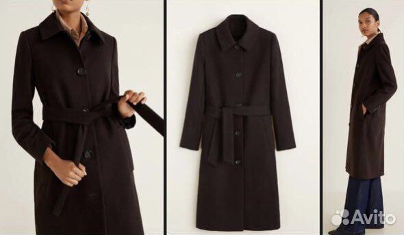 Пальто Mango шерсть