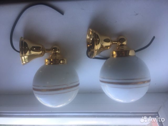 Пара бра, производство - Италия