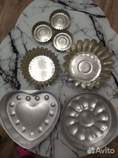 Форма для выпечки печенья, кексов, куличей СССР