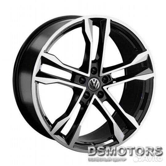 Диски Volkswagen VV385 9.5/21 5x112 ET31 d66.6 BKF