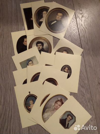 Набор открыток Портретная миниатюра