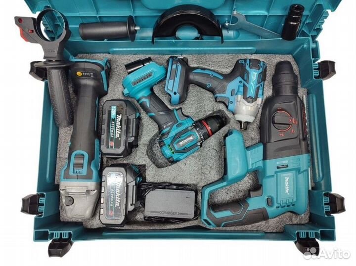 Makita 4в1 набор BL электроинструмента