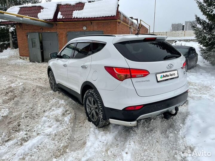 Hyundai Santa Fe 2.2 AT, 2012, 215 800 км