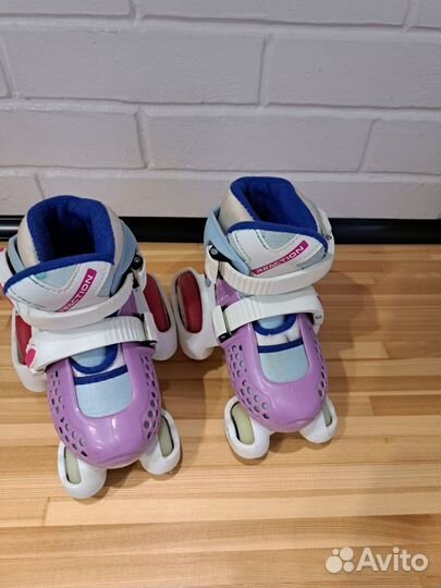 Роликовые коньки детские раздвижные