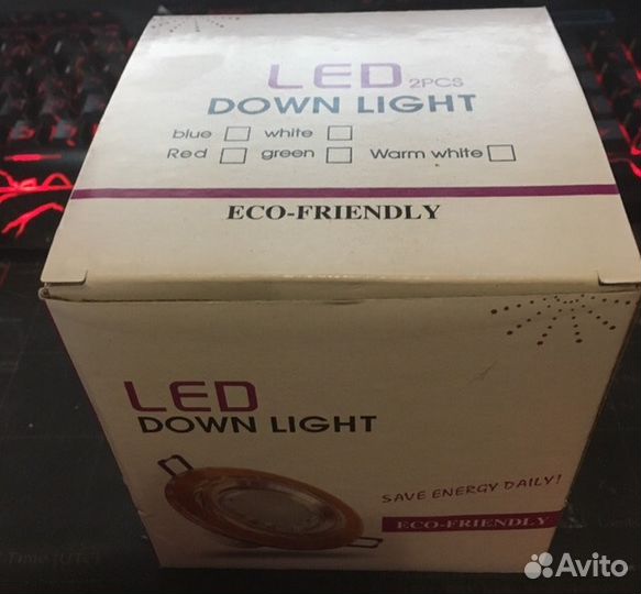 Светодиодные лампы 4шт