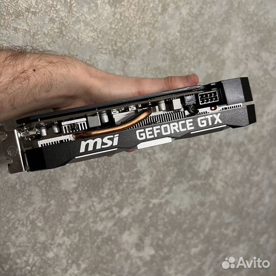 Видеокатра msi GTX 1660 super с 2мя вертушками
