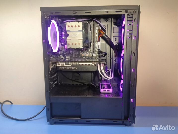 Игровой пк Ryzen 5 2600/GTX1660/16GB/SSD 512